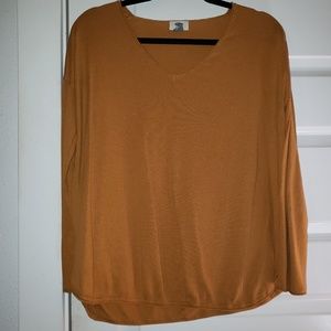 Mustard slouchy sweater by Old Navy
